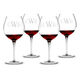 Monogrammed 22 oz. Burgundy Wine Glass Set of 4 Image 4 of 6